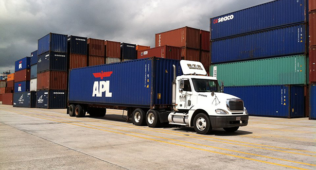 Trucking Depot & Trucking Container Trailer